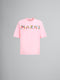 MARNI T-Shirt With Bouquet Marni Logo Mens Apparel